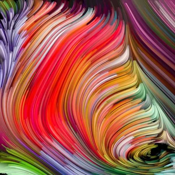 Kleurrijke verf abstract — Stockfoto