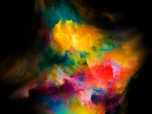 Swirling Paint — Stock Photo, Image