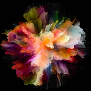 Açılım renk Splash patlama