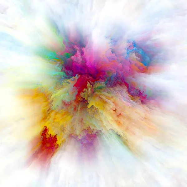 Όμορφο χρώμα Splash έκρηξη — Φωτογραφία Αρχείου