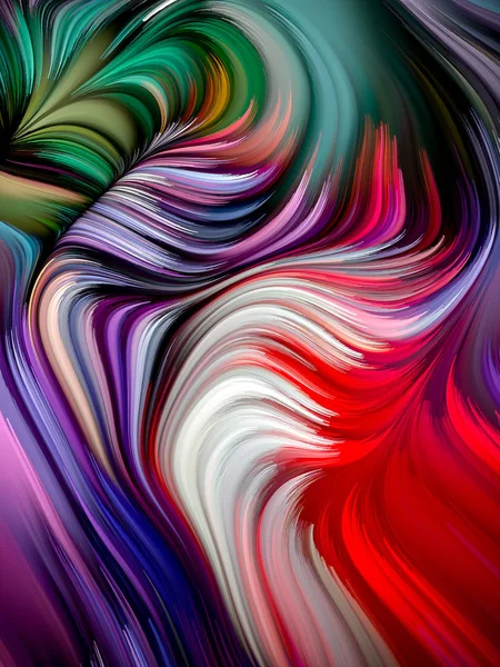 Swirling Paint Background — Stock Photo, Image
