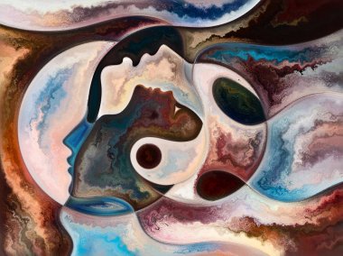 İç renkleri üzerinde meditasyon