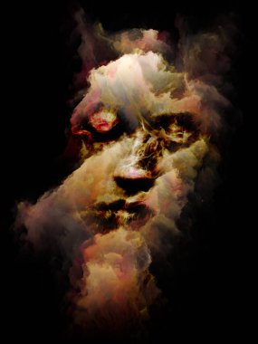 Hırpalanmış kadın sendromu soyutlama.