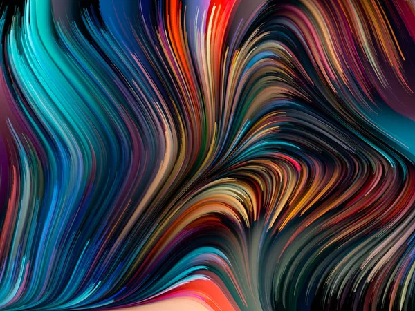 溶融色の可視化 — ストック写真