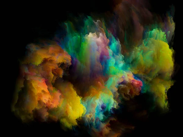Fraktal renk — Stok fotoğraf
