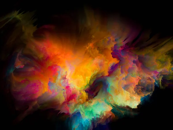 Color fractal — Foto de Stock