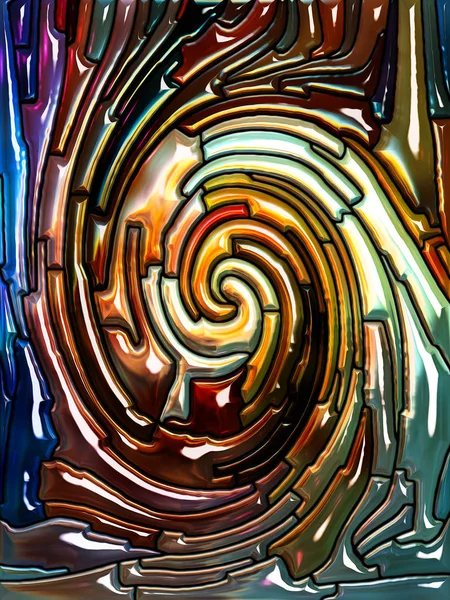 Advance of Spiral Color — Stock Photo, Image