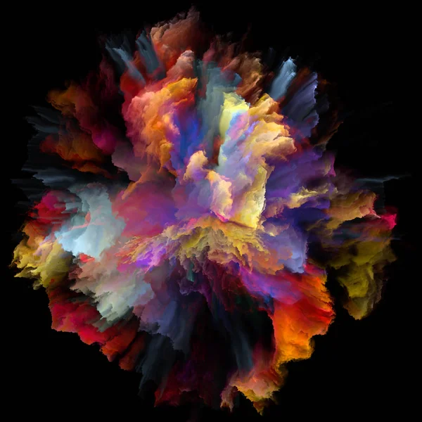 Έκρηξη Splash εννοιολογική χρωμάτων — Φωτογραφία Αρχείου