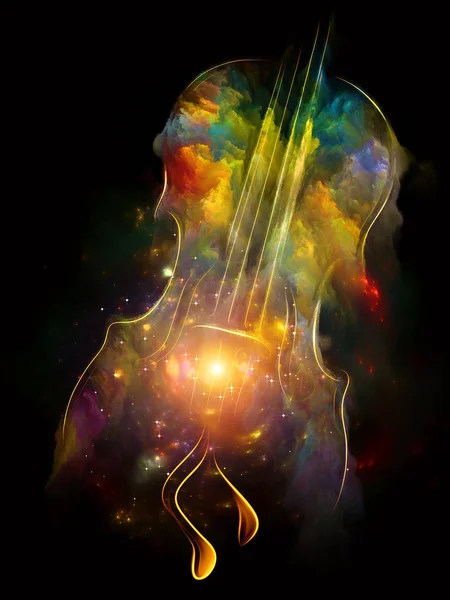 Nebulosa do violino — Fotografia de Stock