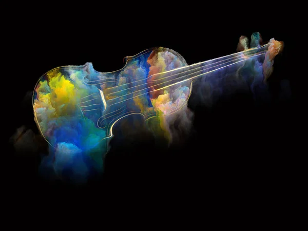 Violin Color — Stock Photo, Image