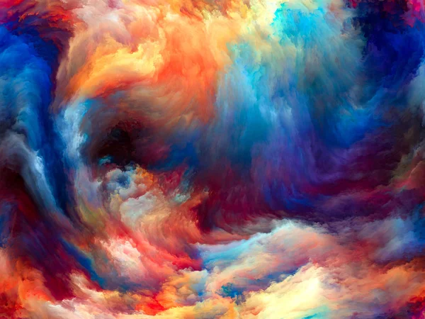 Dimman av Paint — Stockfoto