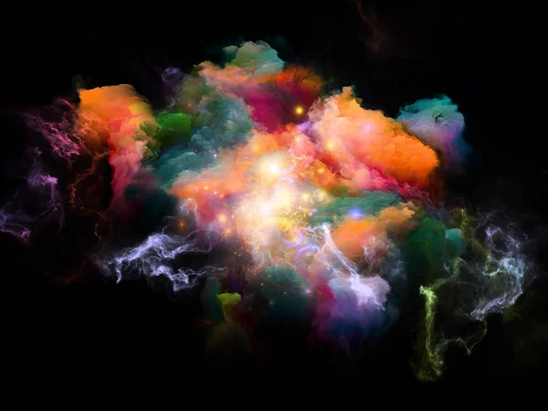 Quickening of Color Space — Stock Photo, Image