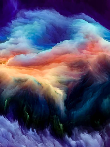 云景的能量 — 图库照片