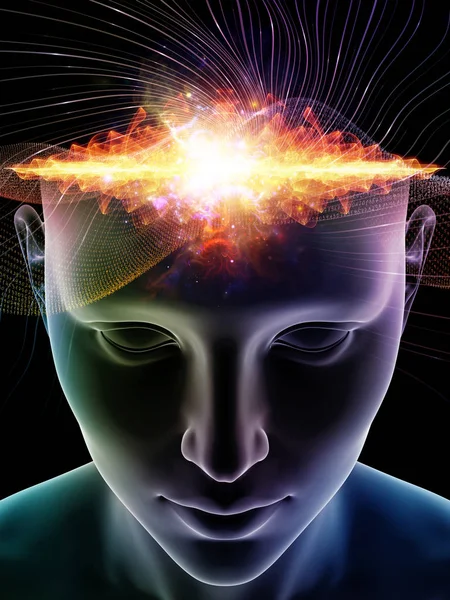 Moc ludzkiego umysłu — Zdjęcie stockowe
