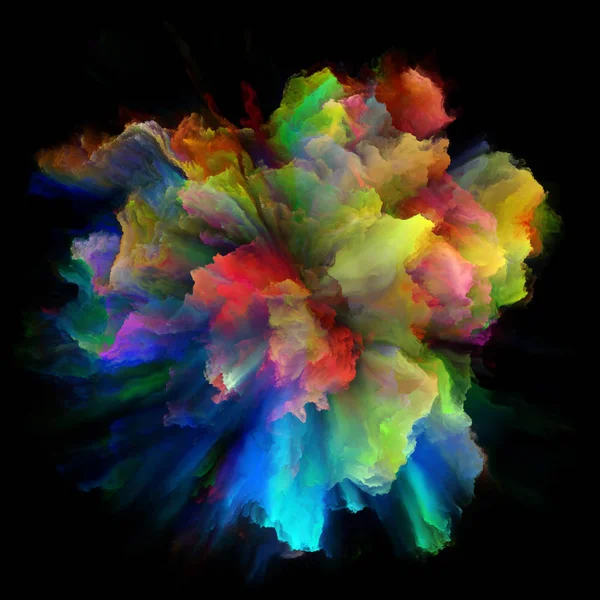 Complex Color Splash Explosion