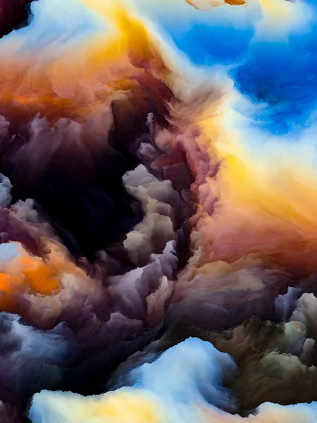Nuvens Virtuais — Fotografia de Stock