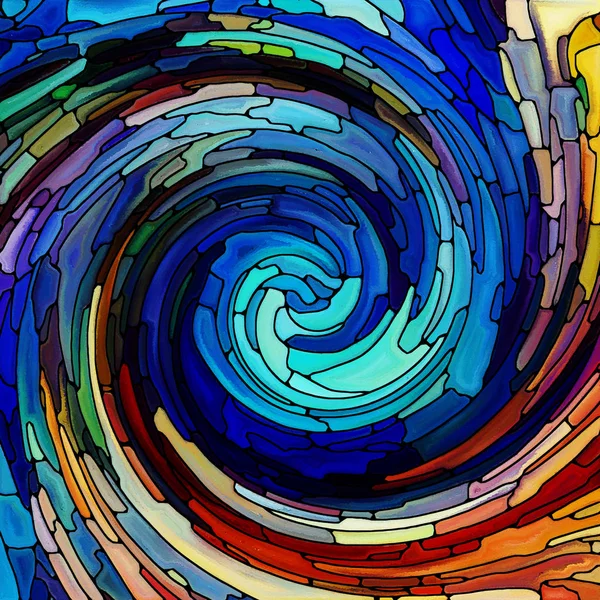 Reinos de color espiral —  Fotos de Stock