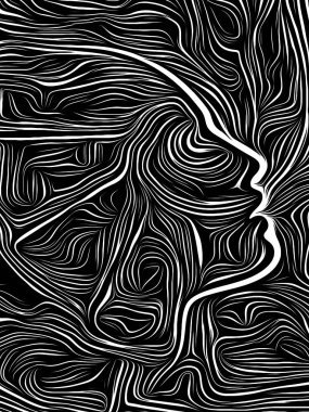 Beyin Girdap Woodcut