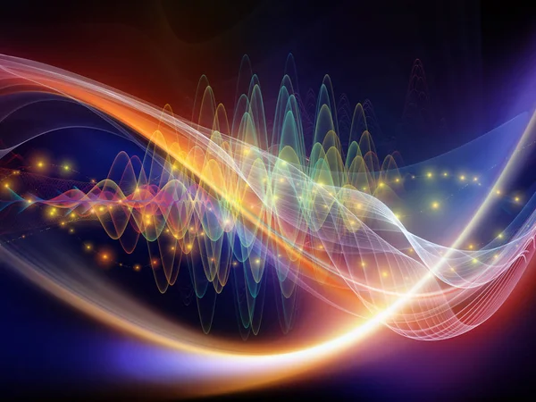 Complex Light Wave — Stock Photo, Image