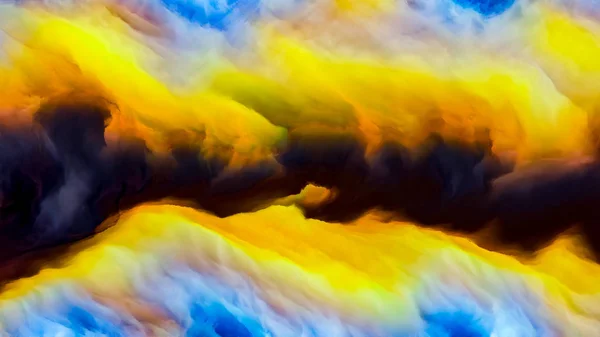Reich der Wolkenlandschaft — Stockfoto