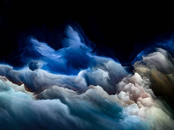 Mgła Cloudscape — Zdjęcie stockowe