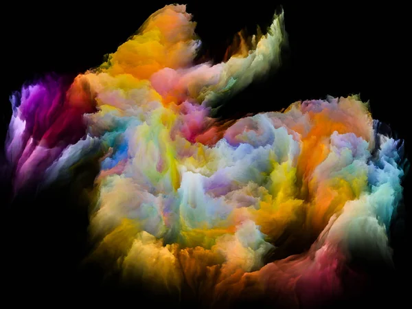 Χρώματα στο διάστημα — Φωτογραφία Αρχείου