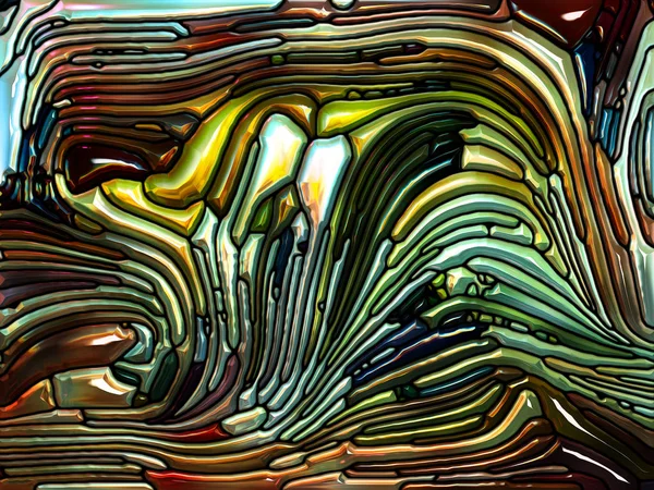 Віртуальні райдужні кольору скла — стокове фото