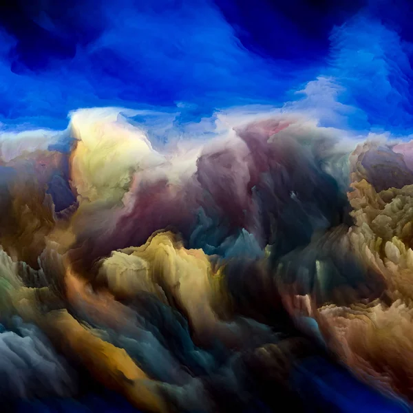 雲景の波 — ストック写真