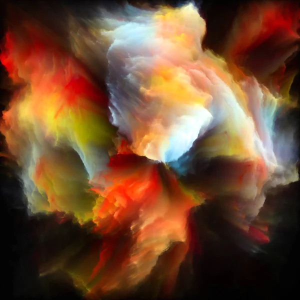 Sinergias de pintura colorida respingo explosão — Fotografia de Stock