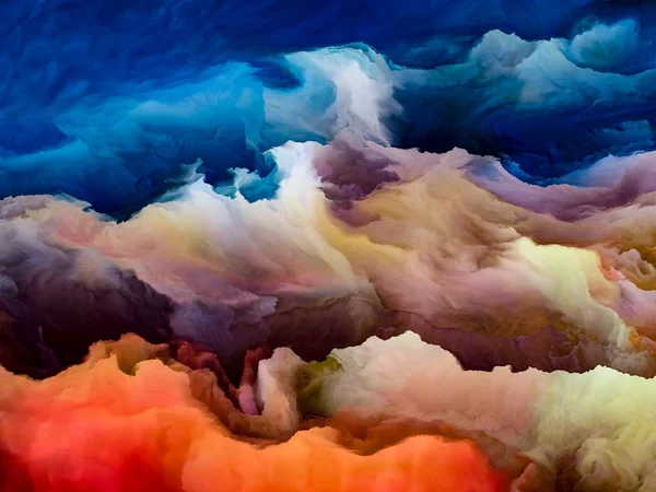 Reich der Wolkenlandschaft — Stockfoto