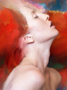 Bir kızın mistik ruhu.