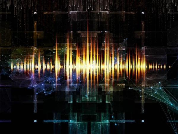 Abstract Digital Network Background