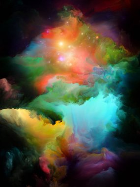 Renkli Bulut Soyutlama