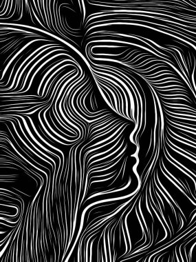 Beyin Girdap Woodcut