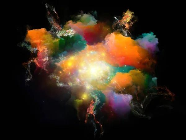 Quickening of Color Space — Stock Photo, Image