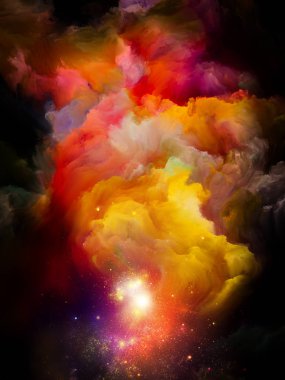 Soyut renk Dünyası