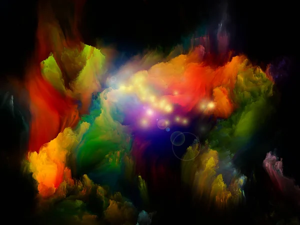 다채로운 클라우드 추상화 — 스톡 사진