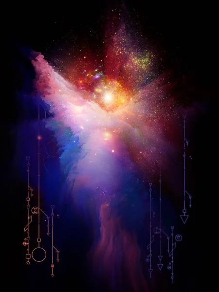 Nebulosa angelo — Foto Stock