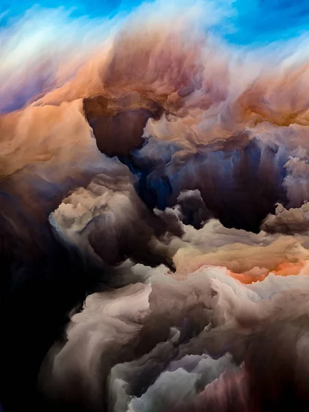 Искусственное облако — стоковое фото
