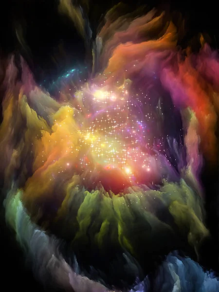 Culori în spațiu — Fotografie, imagine de stoc