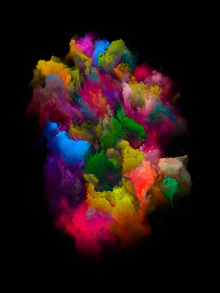 Виртуальный цвет — стоковое фото