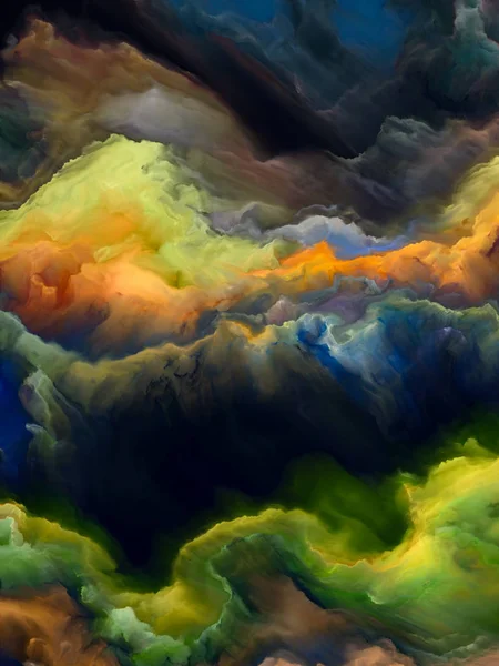 雲景の相乗効果 — ストック写真