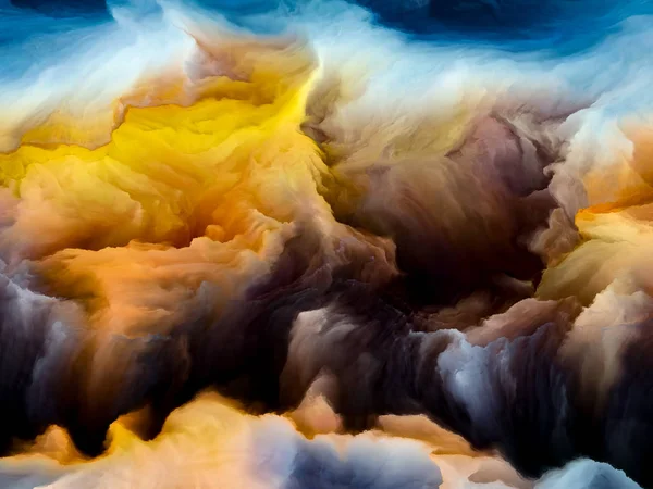 Nuvens metafóricas — Fotografia de Stock