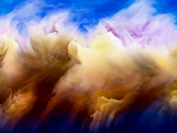 Βασίλεια του σύννεφων τοπίου — Φωτογραφία Αρχείου