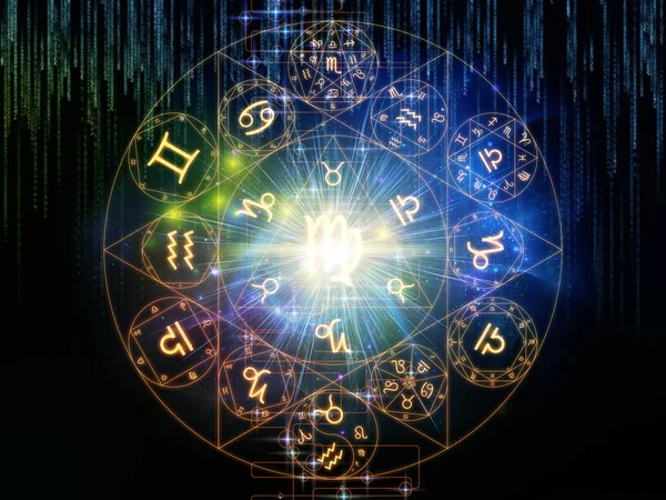 Zodiac geometrie — Stockfoto