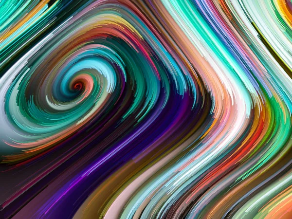 Speed of Color Flow — Stock Photo, Image