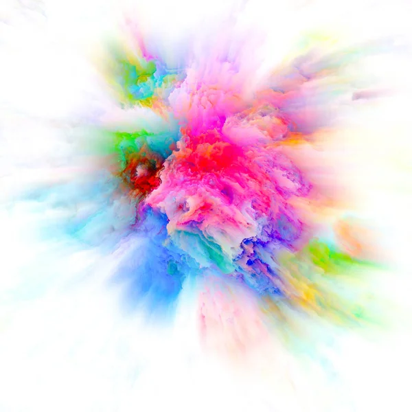 Unfolding of Color Splash Explosion