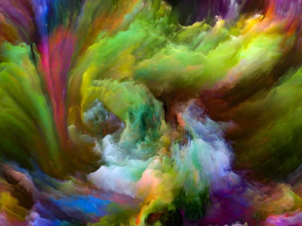 Elementos del movimiento del color — Foto de Stock