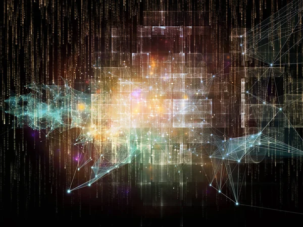 Soyut Dijital Ağ Arka Planı