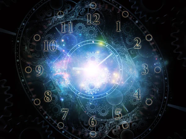 Depth of Temporal Realm Stock Image